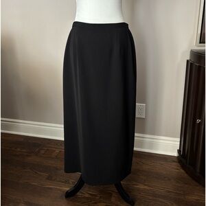 Classic Black Maxi Skirt for Women